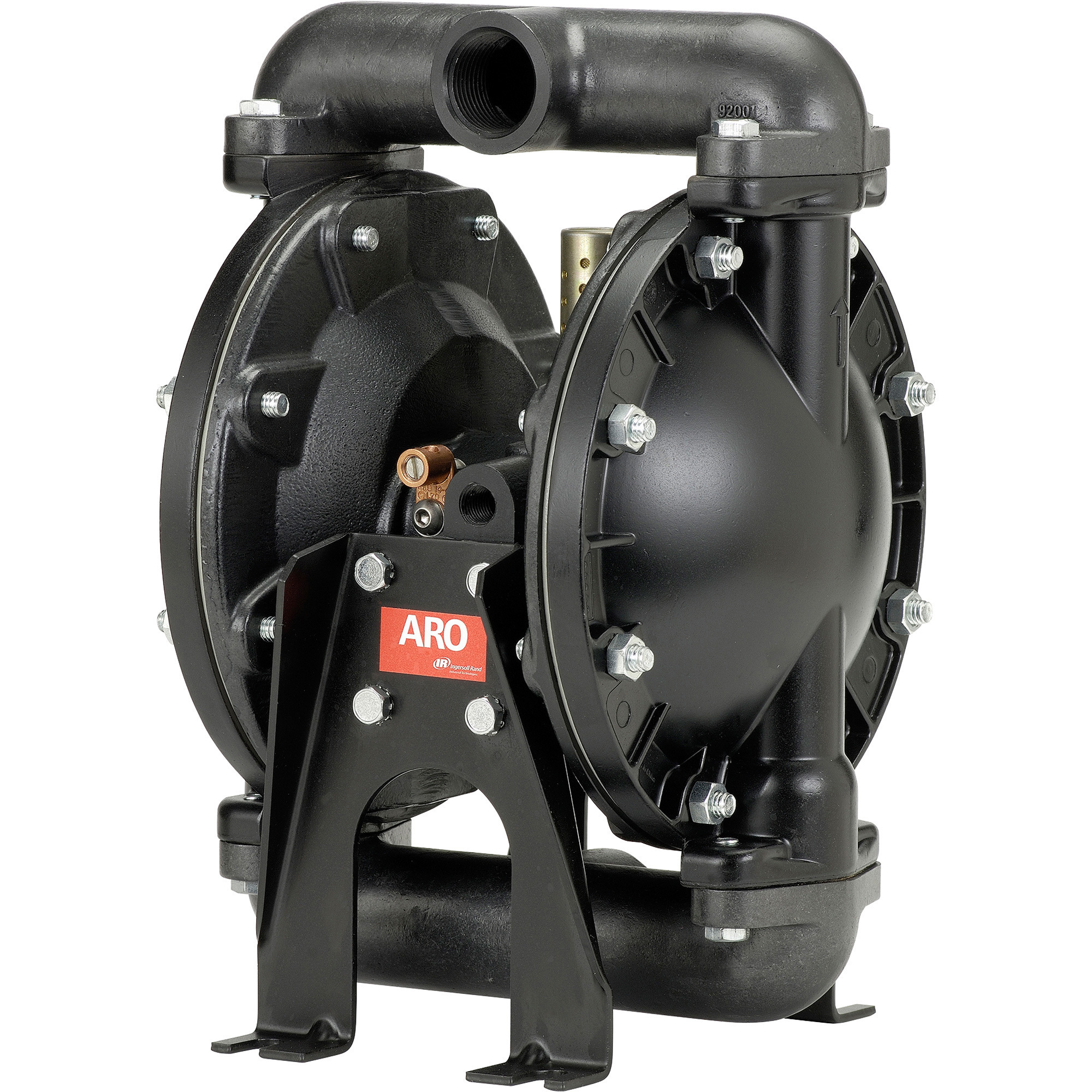 Ingersoll Rand Air-Operated Double Diaphragm Pump, 35 GPM, 1in. Inlet and Outlet, Model# 666100-144-C